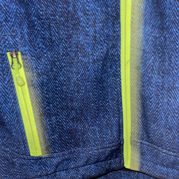 Snozu Extreme Gear Blue Jacket with Neon Accents - Picture 4 of 9